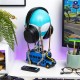 Lámpara diorama Battle Bus Fortnite con luz USB