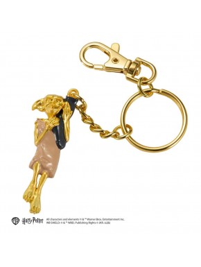 Llavero dorado de Dobby de Harry Potter