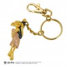 Chaveiro Metálico Dobby Dourado 11 cm Harry Potter