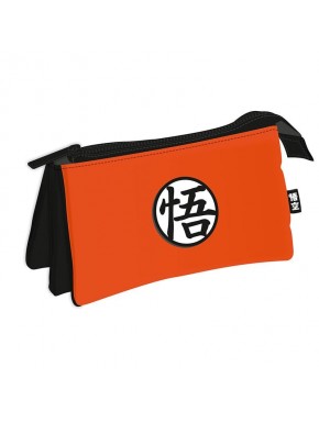 Estuche portatodo Kanji Go Dragon Ball, 3 compartimentos