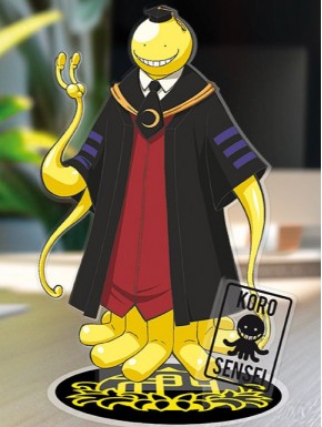 Figura Acryl Koro Sensei amarelo 10 cm