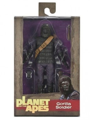 Figura Soldado Gorila Neca de 18 cm con accesorios