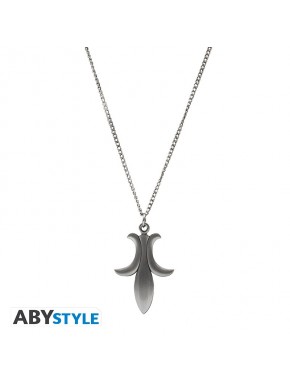 Collar réplica de Misa de Death Note en tono plateado