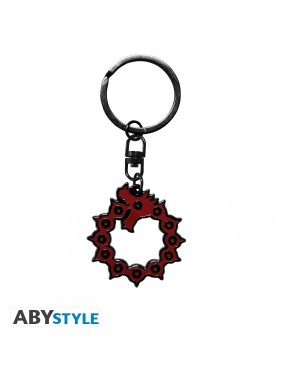 Llavero metálico emblema The Seven Deadly Sins