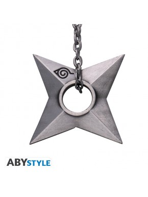 Llavero 3D Shuriken Konoha de Naruto Shippuden