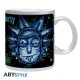 Taza Rick and Morty plateada 320 ml