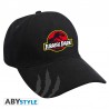 Casquette Noire Jurassic Park avec Logo