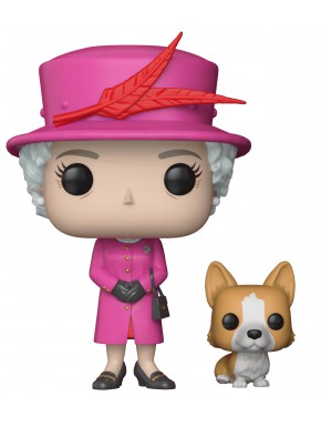 Figura Funko Pop Rainha Elizabeth da Inglaterra