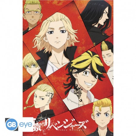 Poster maxi 91.5x61 cm Tokyo Revengers, key art