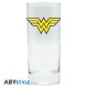 Vaso de Wonder Woman 290ml con logotipo amarillo DC Comics