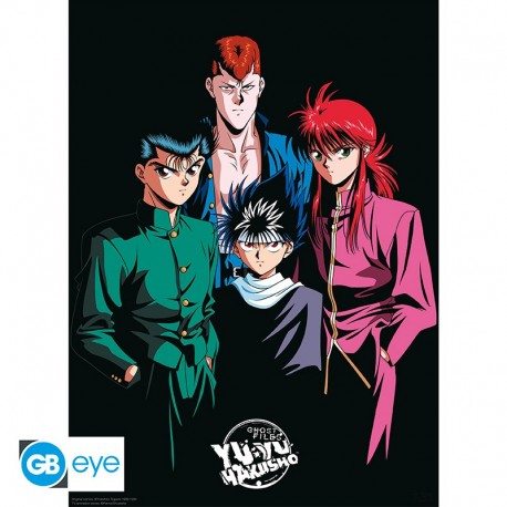 Poster Yū Yū Hakusho Chibi tamanho 52x38 cm