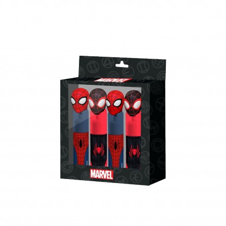 Pack de marcadores fluorescentes Spiderman