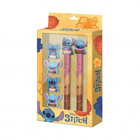 Pack de papelería Disney Lilo y Stitch con bolígrafo y lápiz