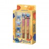 Pack Stylo Gel Effaçable et Crayon Disney Lilo et Stitch