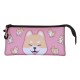 Trousse triple multicolore Shiba Oh My Pop