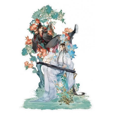 Figura de acrílico Wei Wuxian y Lan Wangji de 26 cm