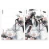 Carte Effet 3D Wei Wuxian & Lan Wangji 12x16 cm