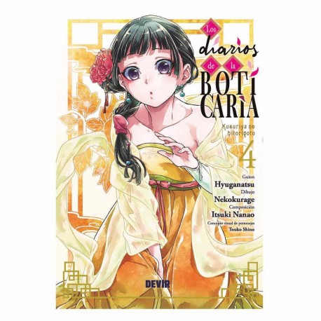 Portada del cómic Los diarios de la boticaria núm.