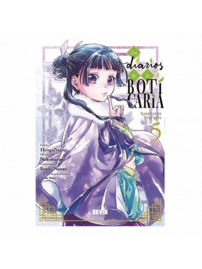 Portada del manga Los diarios de la boticaria núm. 5 de Devir