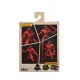 Figura articulada Tartarugas Ninja Red and Black Foot Enforcer 18 cm