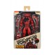 Figura Red and Black Foot Assassin de 18 cm com acessórios