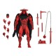 Figura Red and Black Foot Assassin de 18 cm com acessórios