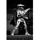 Figura articulada Foot Ninja Guard 18 cm em preto e branco