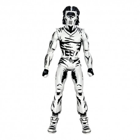 Figura articulada Casey Jones 18 cm blanco y negro