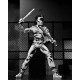 Figura articulada Casey Jones 18 cm blanco y negro