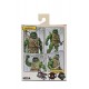 Figura articulada Hunter Leo de las Tortugas Ninja con accesorios