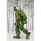 Figura articulada Hunter Leo de las Tortugas Ninja con accesorios