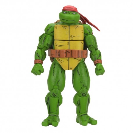 Figura articulada Donatello 18 cm con accesorios NECA