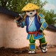 Figura articulada Panda Khan de las Tortugas Ninja 18 cm