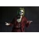 Figura articulada Beetlejuice com smoking vermelho e acessórios