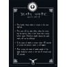 Poster Death Note Rules