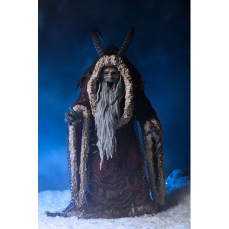 Figura articulada Krampus 18 cm con accesorios y detalles.