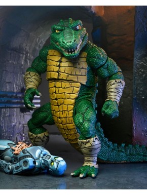 Figura articulada de Leatherhead de 21 cm de las Tortugas Ninja