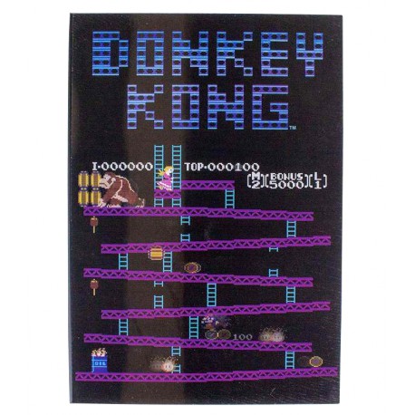 Libreta 3D Donkey Kong Nintendo