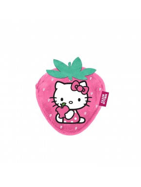 Monedero rosa de Hello Kitty en forma de fresa