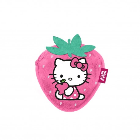 Monedero rosa de Hello Kitty en forma de fresa