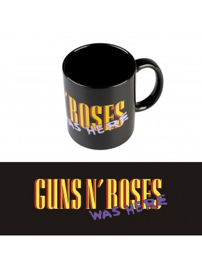 Taza de cerámica Guns N' Roses con logotipo oficial