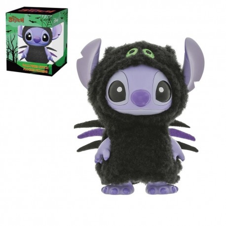 Figura de Stitch con traje de araña para Halloween