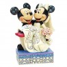 Figura Enesco Disney Mickey & Minnie 16 cm