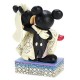Figura de resina Enesco Disney de Mickey y Minnie de 16 cm