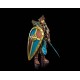 Figura de Sir Andrew de Mythic Legions con escudo y espada