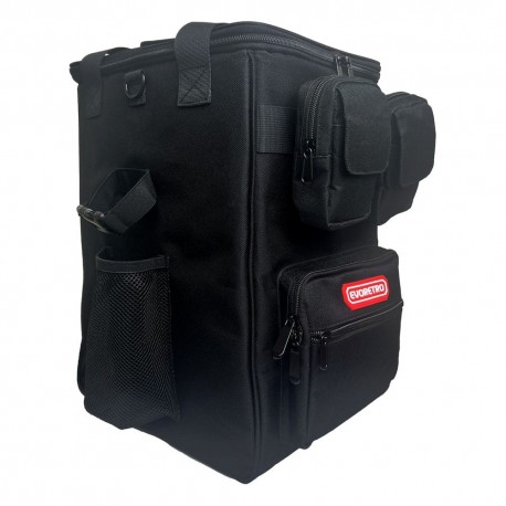 Mochila Evoretro TCG Black para juegos de cartas