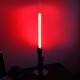 Lámpara de sable de luz de Darth Vader encendida