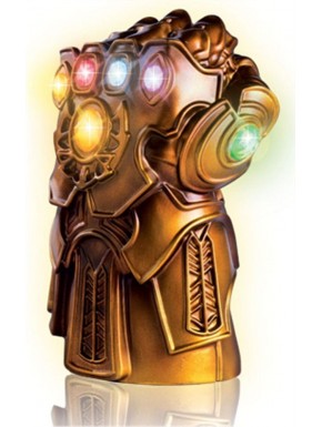 Lámpara de mesa 3D Marvel Thanos con gemas iluminadas