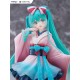 Estatua de Hatsune Miku en kimono de 22 cm