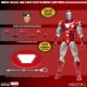 Figura articulada de Iron Man Silver Centurion Edition de 16 cm